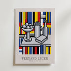 Fernand Leger Still Life with Fruit Bowl Poster – med passepartout