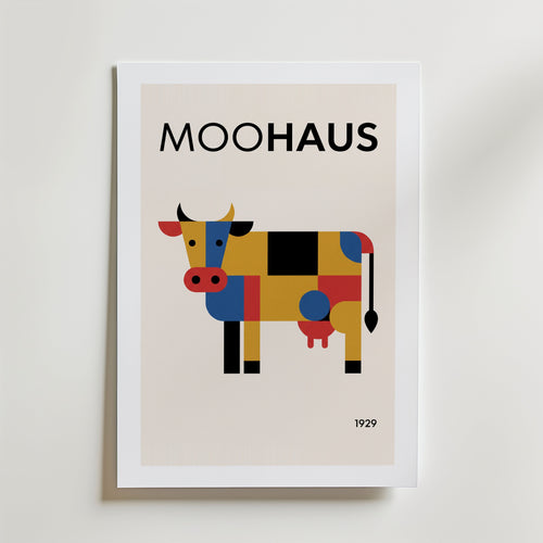 Moohaus Poster – med passepartout
