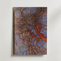 Piet Mondrian Evening Red Tree 1910 Poster – canvas utan passepartout