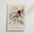 Wassily Kandinsky Lines on White Poster – med passepartout