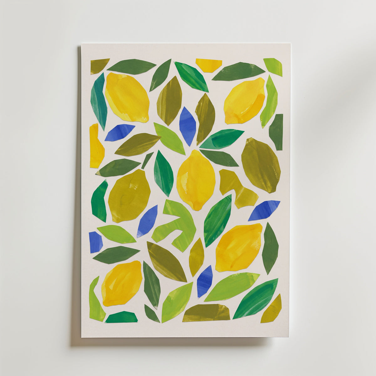 Henri Matisse Lemons and Leaves Poster – canvas utan passepartout