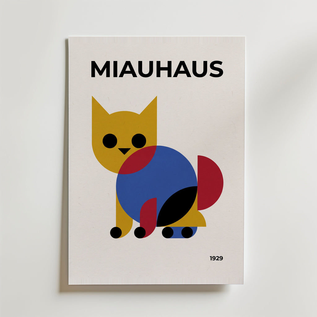 Miauhaus Poster – canvas utan passepartout