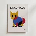 Miauhaus Poster – canvas utan passepartout