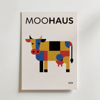 Moohaus Poster – canvas utan passepartout