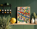 Fernand Leger The Acrobats Poster – i rum 1