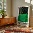 Hiroshi Nagai Midnight poster visualiserad på vägg – från Posternord i hög kvalitet