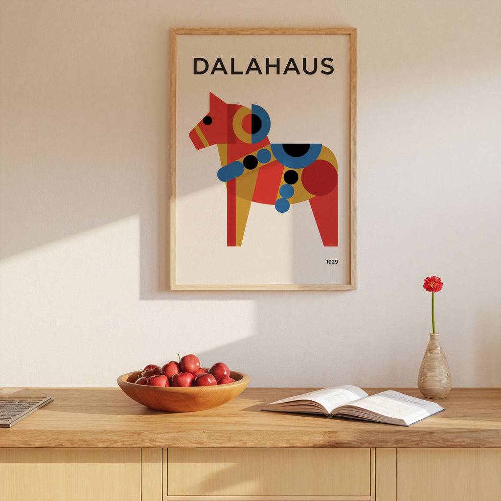 Dalahaus Poster – i rum 3