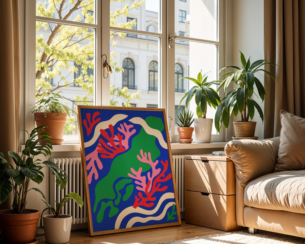 Henri Matisse Lagoon Poster – i rum 3