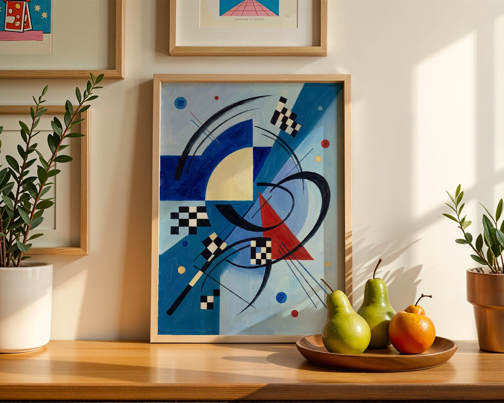 Wassily Kandinsky Blue Harmony Poster – i rum 3
