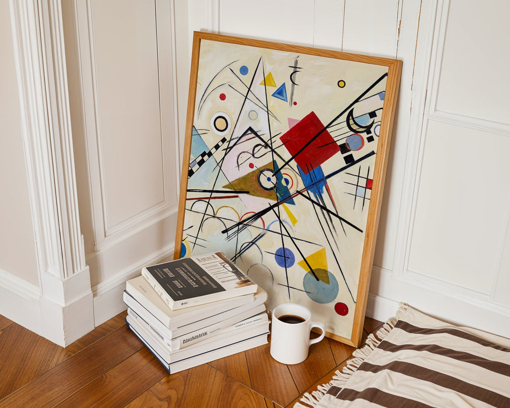 Wassily Kandinsky Lines on White Poster – i rum 3