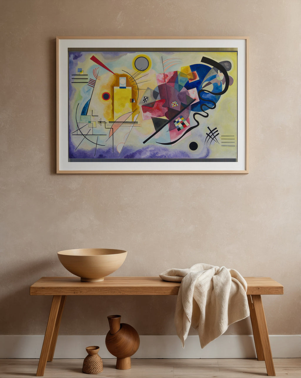 Wassily Kandinsky Yellow-Red-Blue 1925 Poster – i rum 5