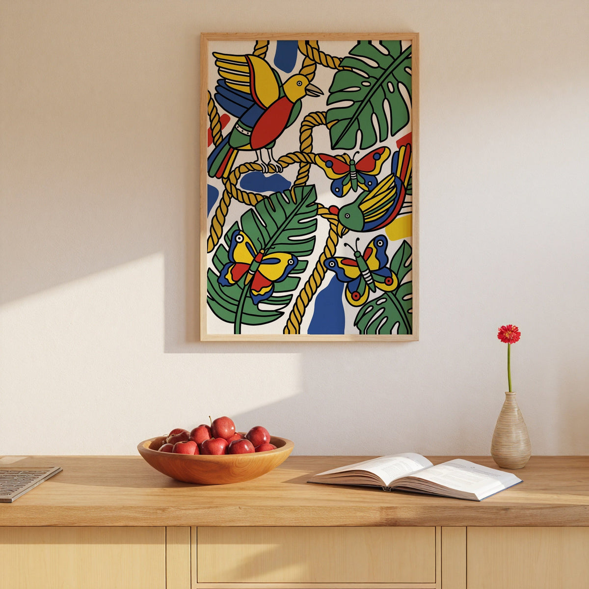 Fernand Leger Birds and Butterflies Poster – i rum 4