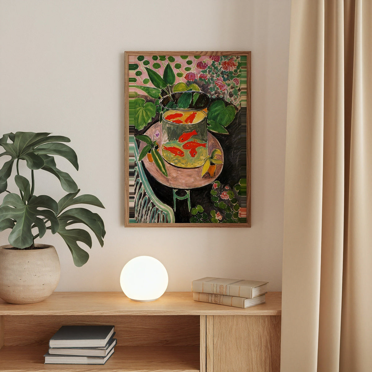 Henri Matisse Goldfish 1912 Poster – i rum 4