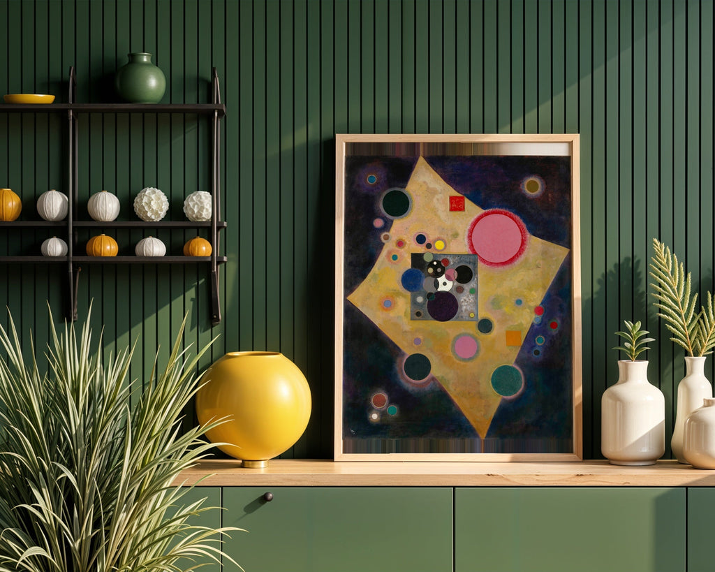 Wassily Kandinsky Accent in Pink 1926 Poster – i rum 4