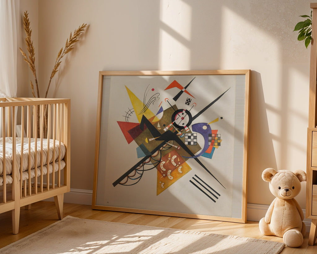 Wassily Kandinsky On White II 1923 Poster – i rum 2