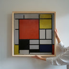 Piet Mondrian Composition with Large Red Plane 1921 Poster – i rum 3