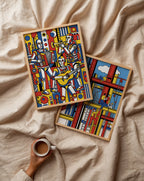 Fernand Leger The Musicians Poster – två posters i rum 1