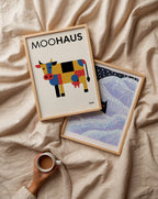 Moohaus Poster – två posters i rum 1