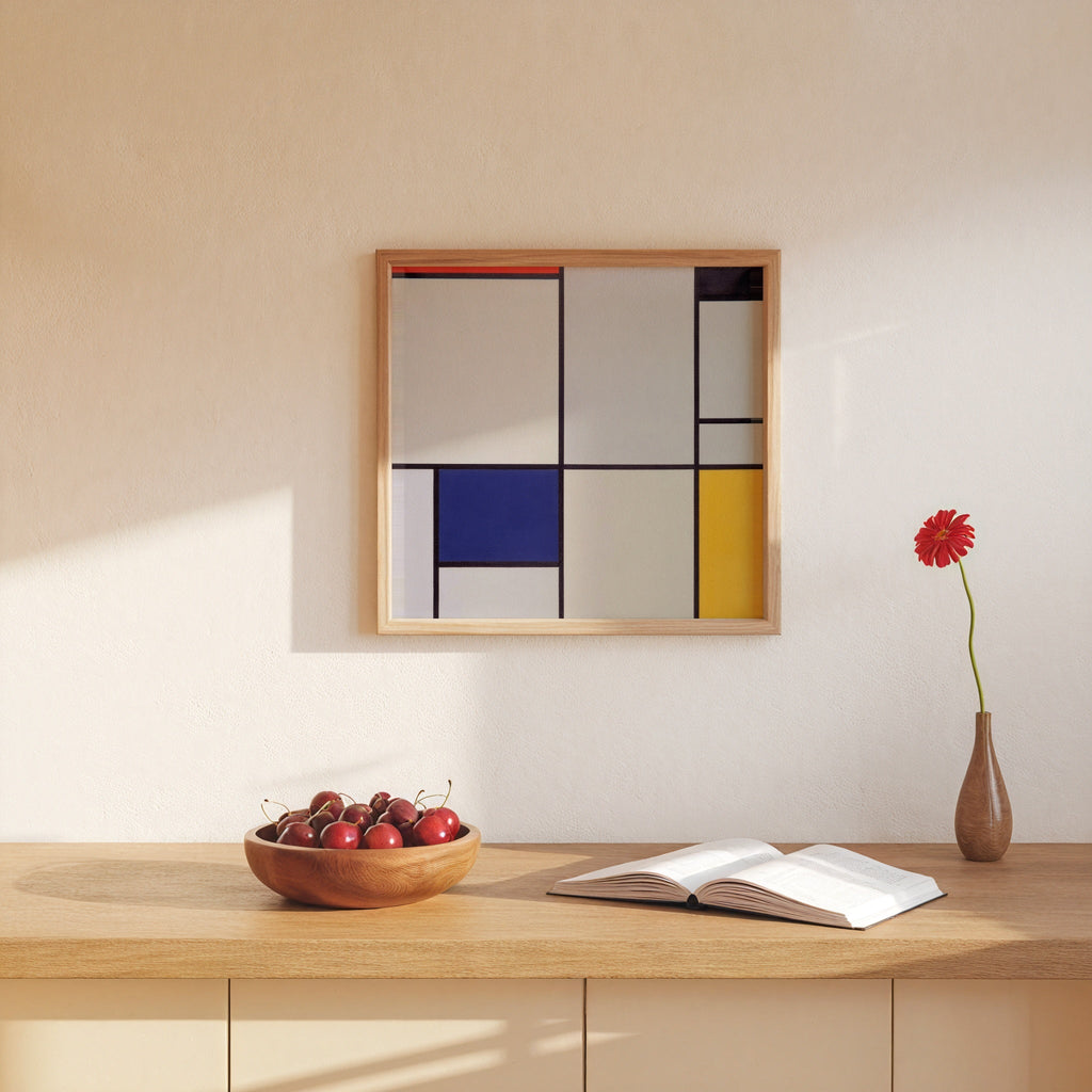 Piet Mondrian Tableau I 1921 Poster – i rum 5