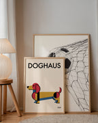 Doghaus Poster – två posters i rum 3