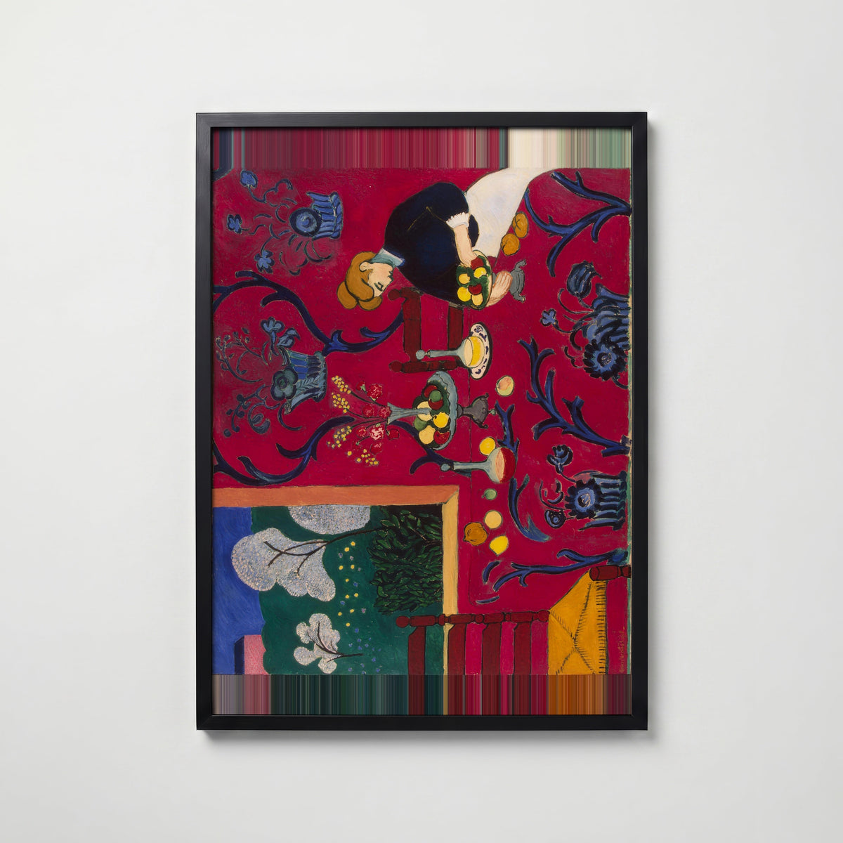 Henri Matisse Harmony in Red 1908 Poster – svart ram