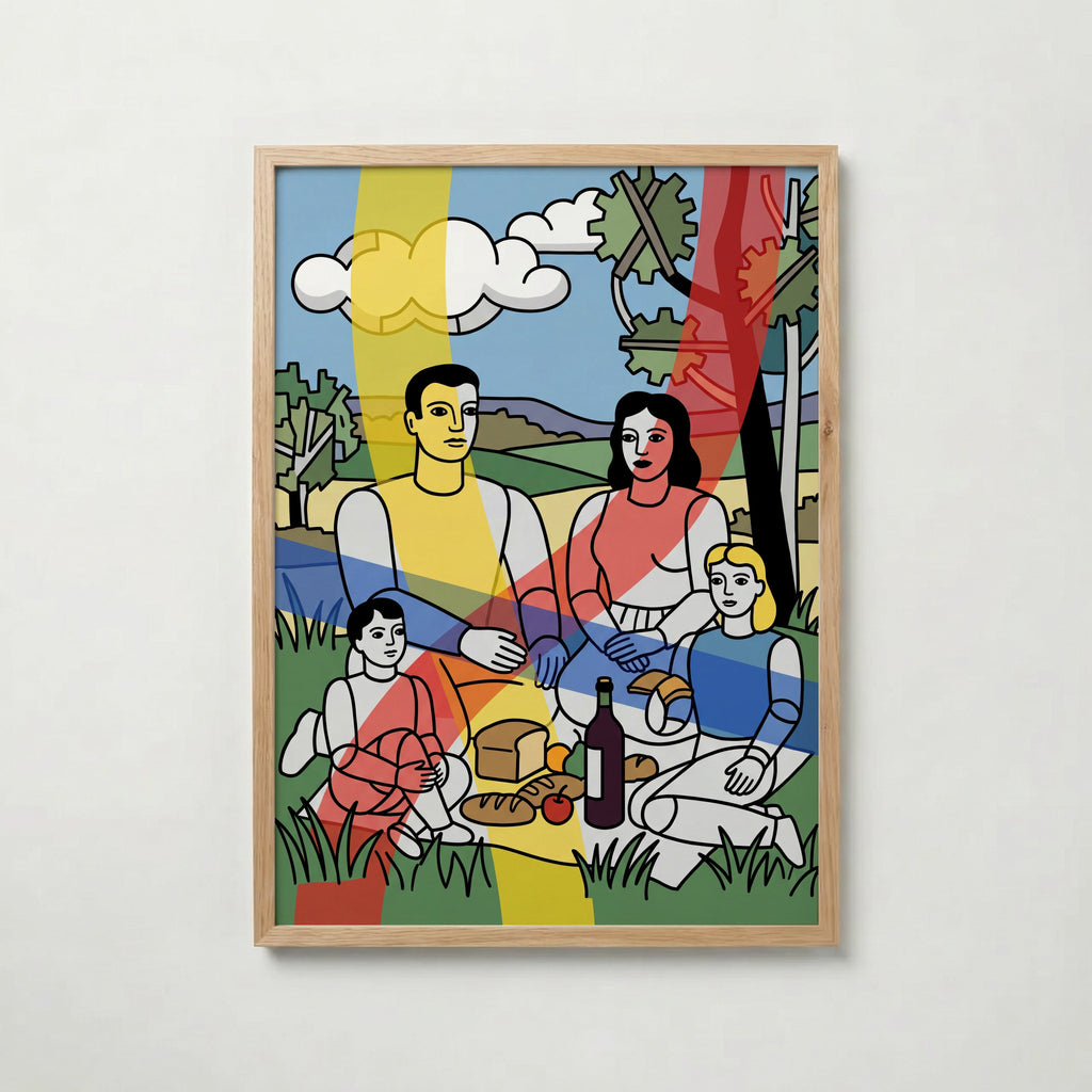 Fernand Leger Country Picnic Poster – ekram