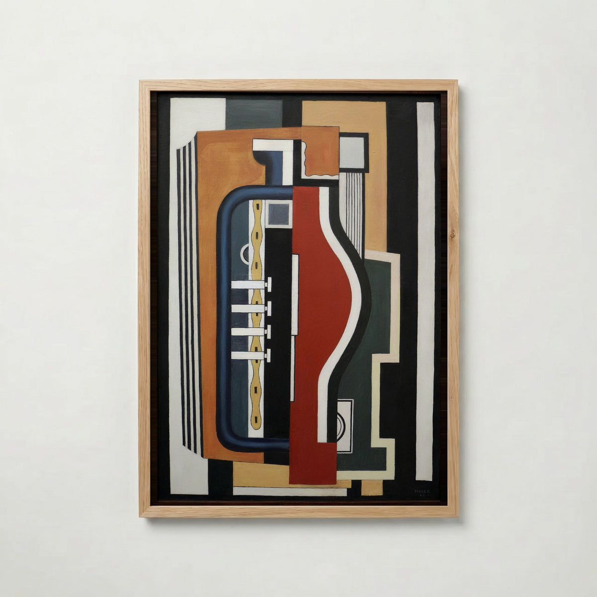 Fernand Leger The Accordion 1926 Poster – ekram