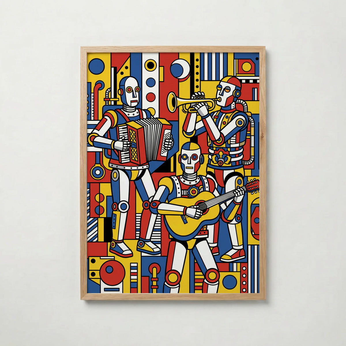 Fernand Leger The Musicians Poster – ekram