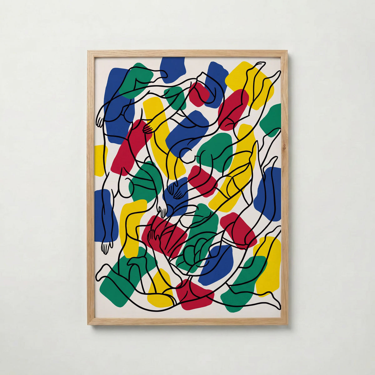 Fernand Leger The Swimmers Poster – ekram