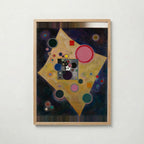 Wassily Kandinsky Accent in Pink 1926 Poster – ekram