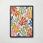 Henri Matisse Seaweed and Coral Poster – svart ram