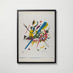Wassily Kandinsky Small Worlds I 1922 Poster – svart ram