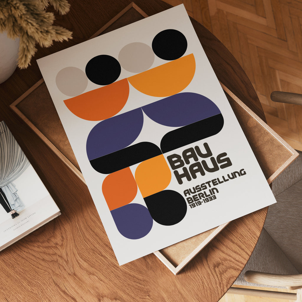 Bauhaus Berlin Exhibition – affisch med stilfullt motiv från Posternord i hög kvalitet