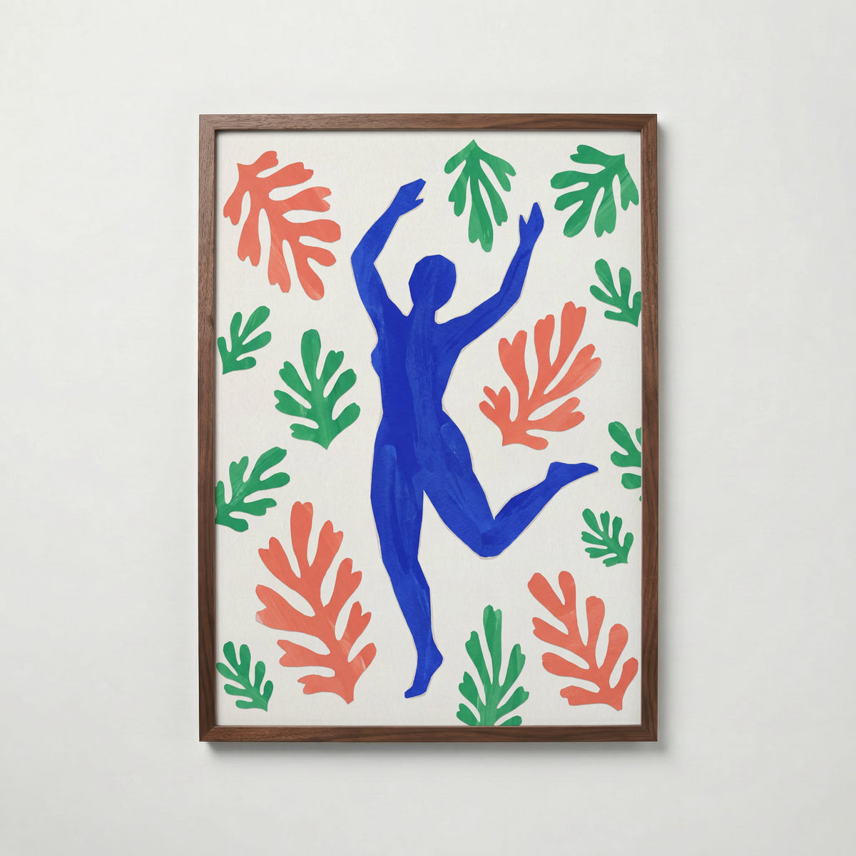 Henri Matisse Blue Dancer Poster – valnötsram