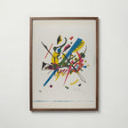 Wassily Kandinsky Small Worlds I 1922 Poster – valnötsram