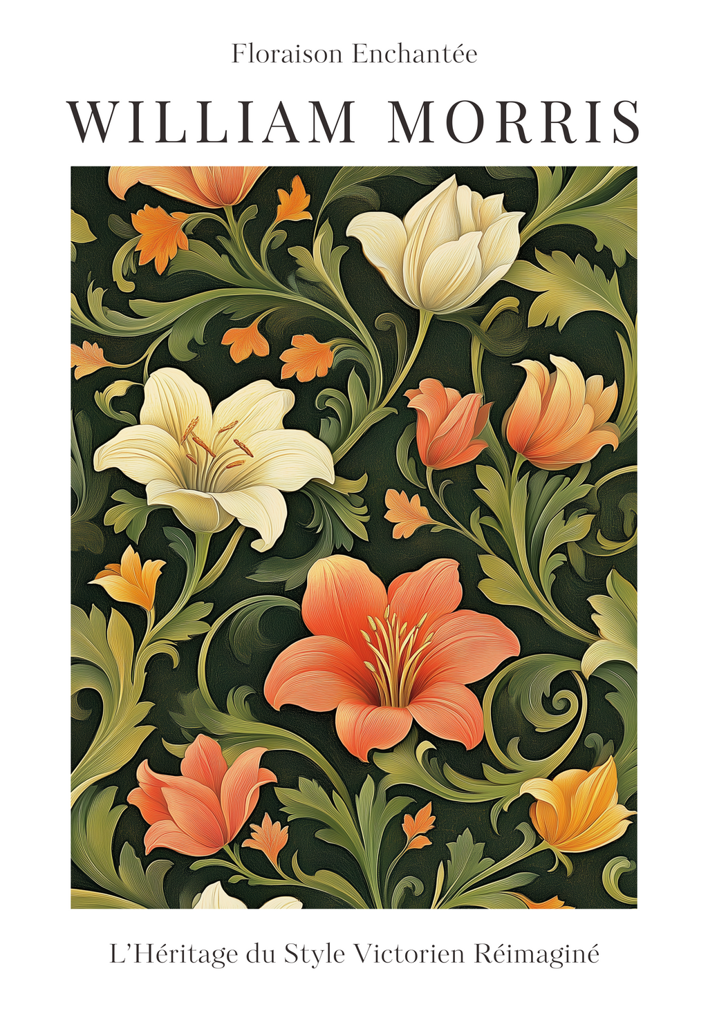 Floraison Enchantée William poster visad rakt fram – Posternord affisch i hög tryckkvalitet