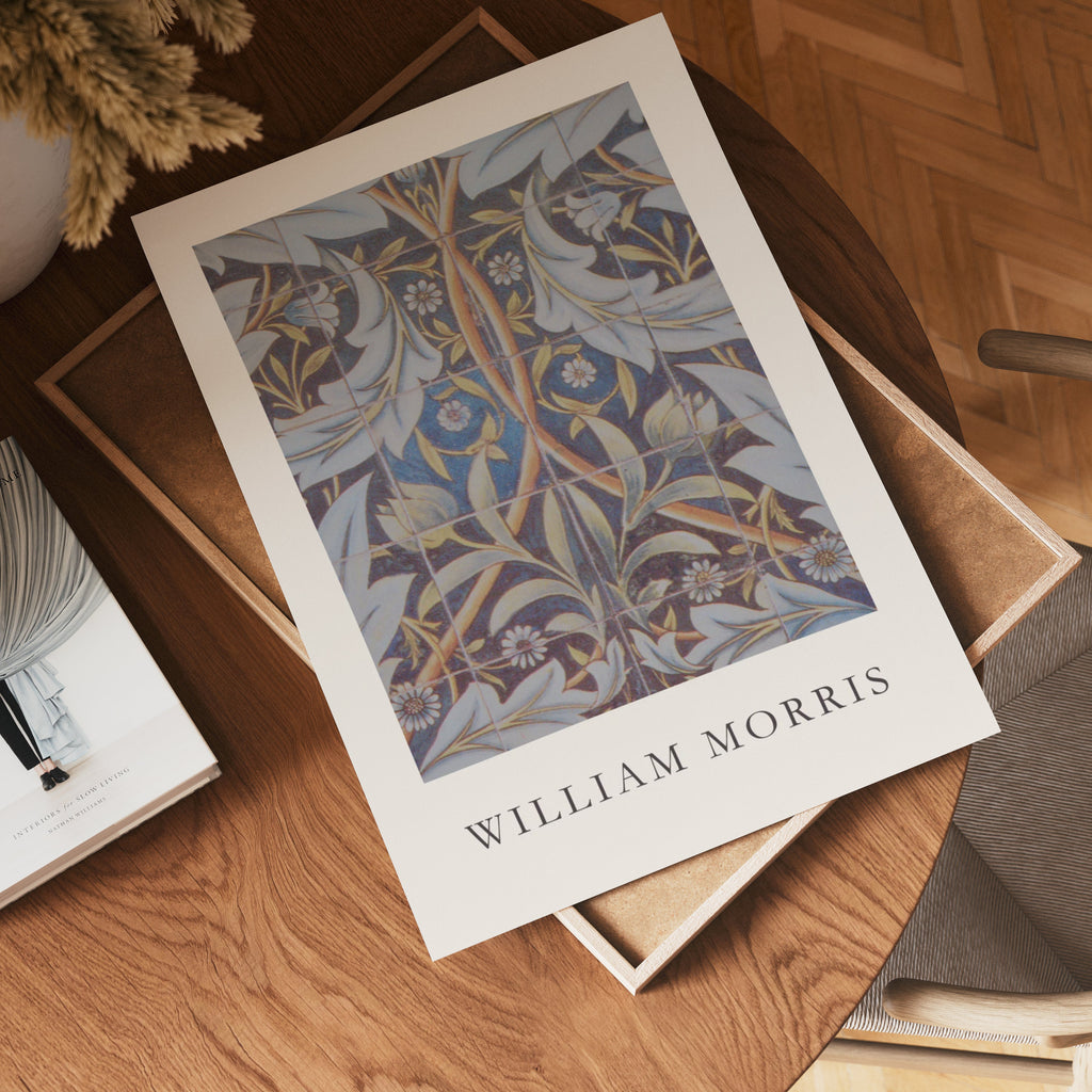 William Morris Ceramic Tiles – affisch med stilfullt motiv från Posternord i hög kvalitet