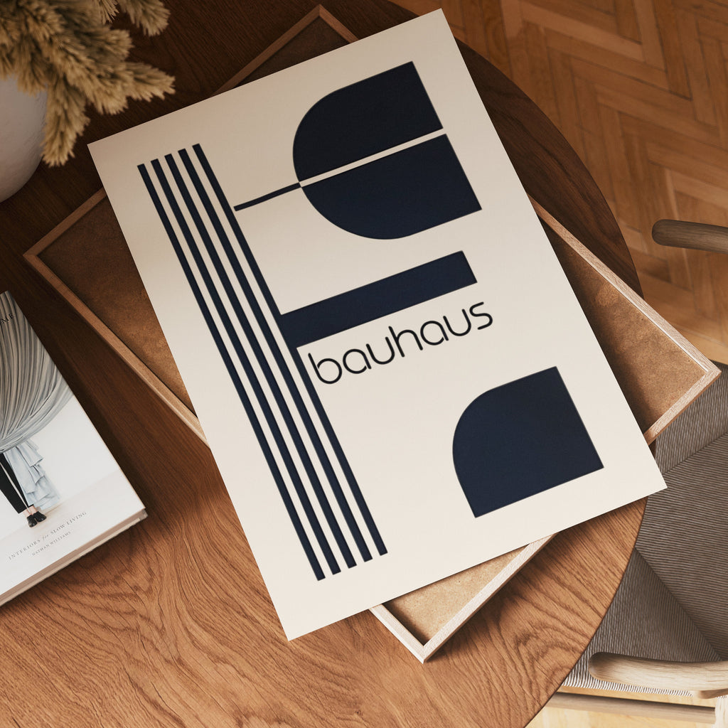 Bauhaus Geometry No.2 – affisch med snyggt motiv, köp enkelt hos Posternord i flera storlekar