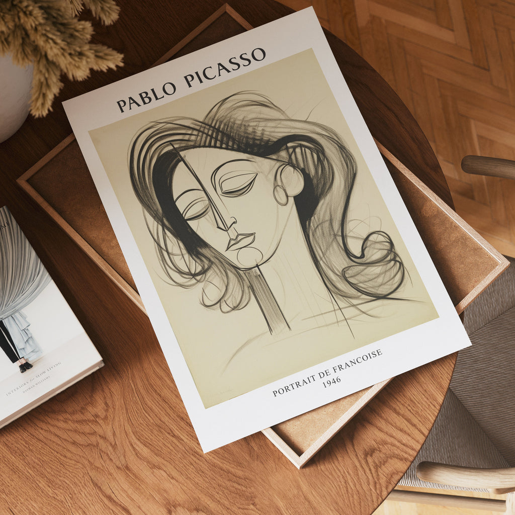 Picasso Serene Elegance – affisch med stilfullt motiv från Posternord i hög kvalitet