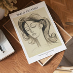 Picasso Serene Elegance – affisch med stilfullt motiv från Posternord i hög kvalitet