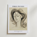 Picasso Serene Elegance – stilfullt konsttryck från Posternord, tryckt på matt finpapper