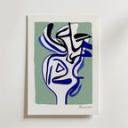 Picasso Mind in Motion – stilfullt konsttryck från Bozetto, tryckt på matt finpapper