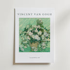 Van Gogh Vase With Pink Roses – stilfullt konsttryck från Posternord, tryckt på matt finpapper