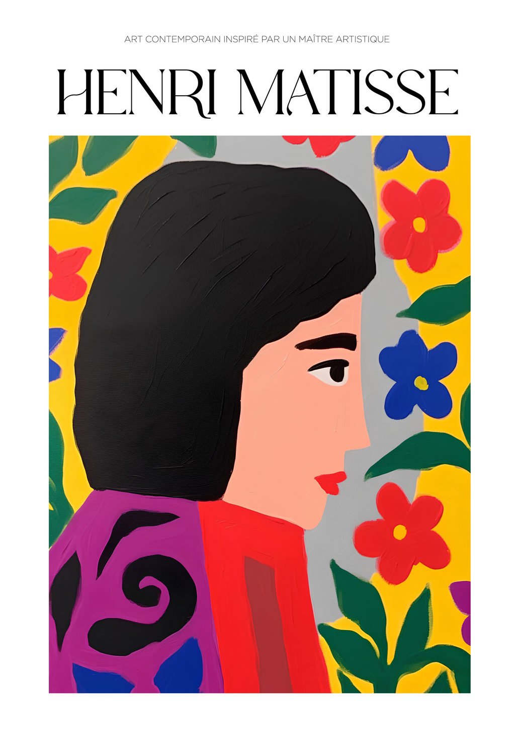 Madame Rouge Matisse – affisch med snyggt motiv, köp enkelt hos Posternord i flera storlekar