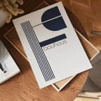 Bauhaus Modern Geometry – affisch med stilfullt motiv från Posternord i hög kvalitet