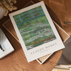 Claude Monet Footbridge – affisch med stilfullt motiv från Posternord i hög kvalitet