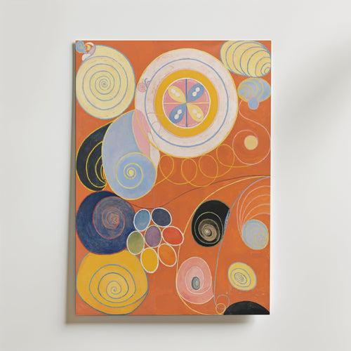 Hilma af Klint Spirals of – stilfullt konsttryck från Posternord, tryckt på matt finpapper