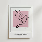 Picasso Bird of Hope – stilfullt konsttryck från Bozetto, tryckt på matt finpapper