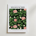 William Morris Rose Garden Bloom affisch på neutral bakgrund – poster från Bozetto