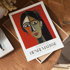 Two Sides of Her Matisse – affisch med stilfullt motiv från Bozetto i hög kvalitet